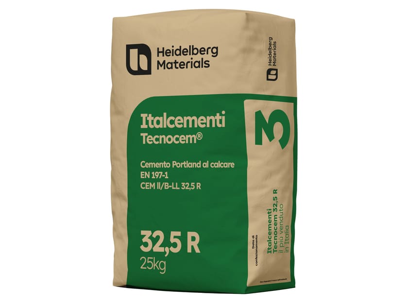 Портландцемент известняка Heidelberg Materials TECNOCEM - CLASSE 32,5 ARCH-00143574
