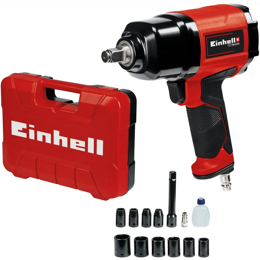 Гайковерт пневматический ударный Einhell TC-PW 610, 142 л/мин, 610 Нм STLM-2039449 - Вид №4