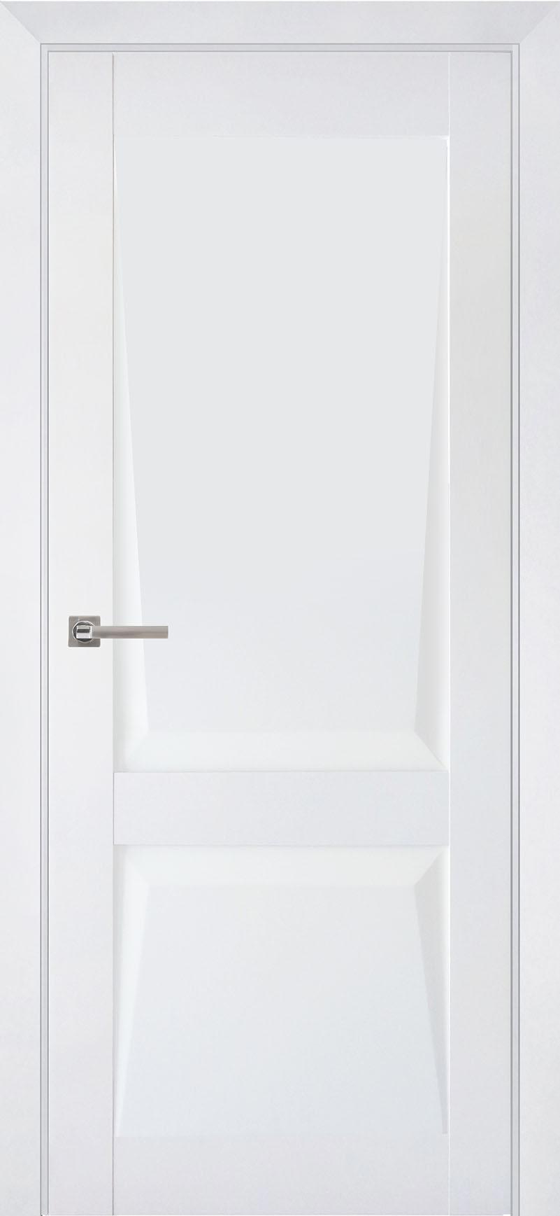 90903208 Межкомнатная дверь Перфекто 101 глухая без замка и петель в комплекте 200x60см белый STLM-0420034 UBERTURE