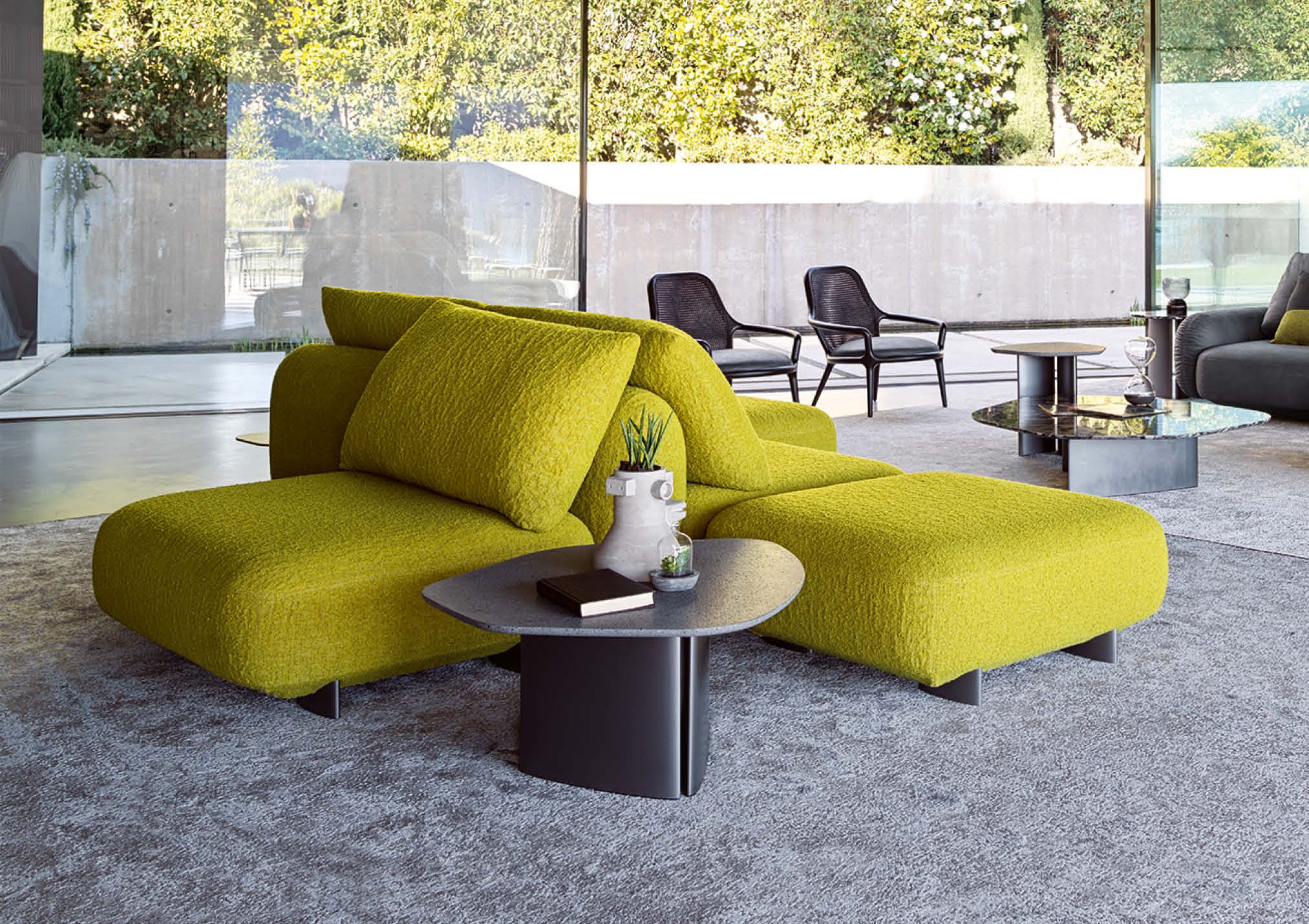 Модульная ткань двухсторонний диван BertO IGGY ARCH-00110942 - Вид №2