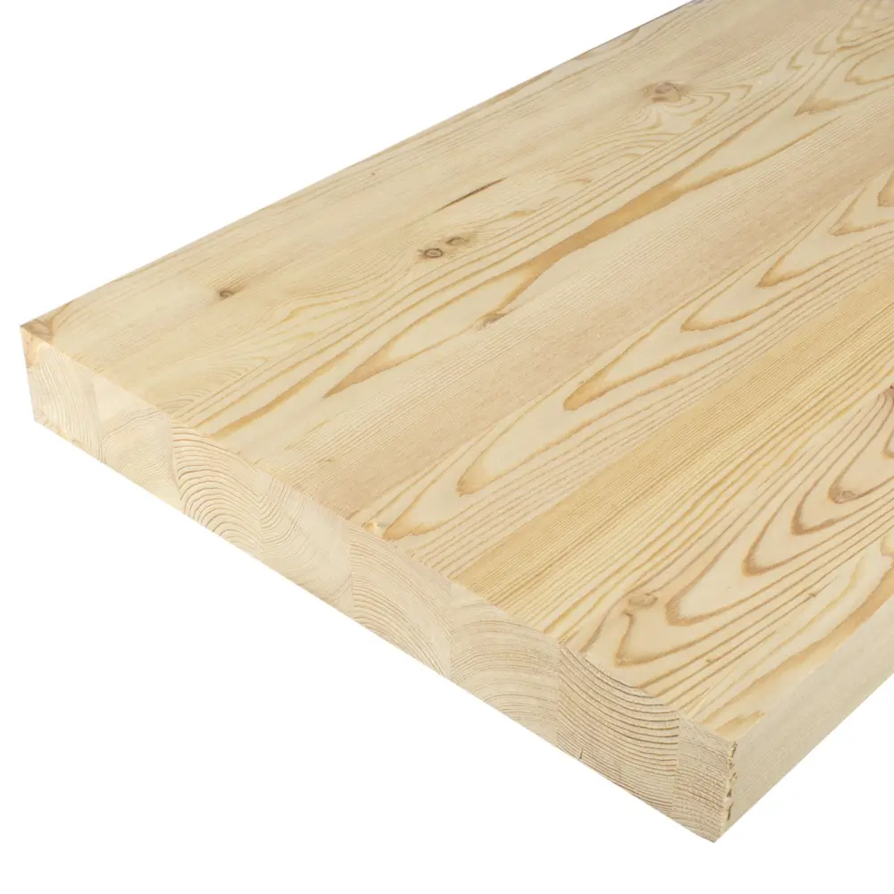 Ступень прямая цельноламельная лиственница сорт AB 40x300x1200 мм Santreyd STLM-2017449