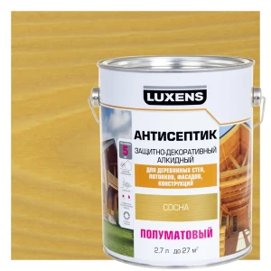 89348783 Антисептик алкидный Luxens полуматовый сосна 2.7 л STLM-1336569