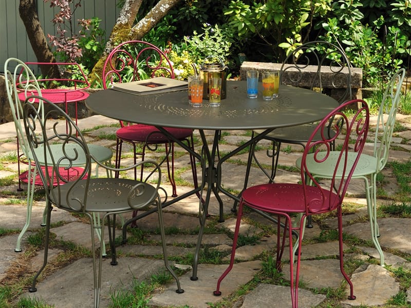 Алюминиевый круглый садовый столик Fermob ARCH-00051466 - Вид №5