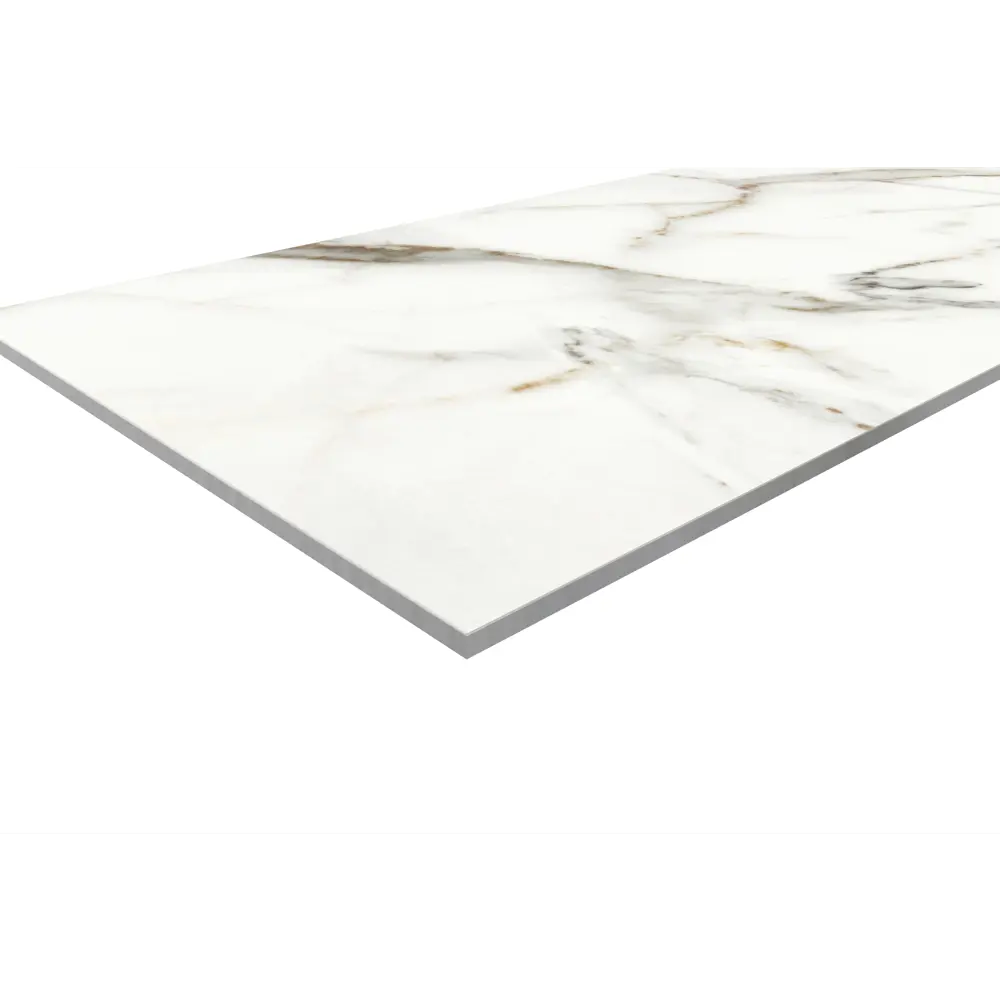 Стеновая панель Calacatta Snow 120x0.4x60 см АКП цвет белый ALUMOART STLM-2163766 - Вид №1