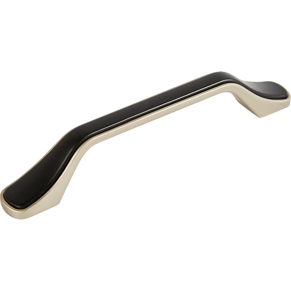 Мебельная ручка-скоба L4.026 никель 96 мм LARVIJ STLM-2132581