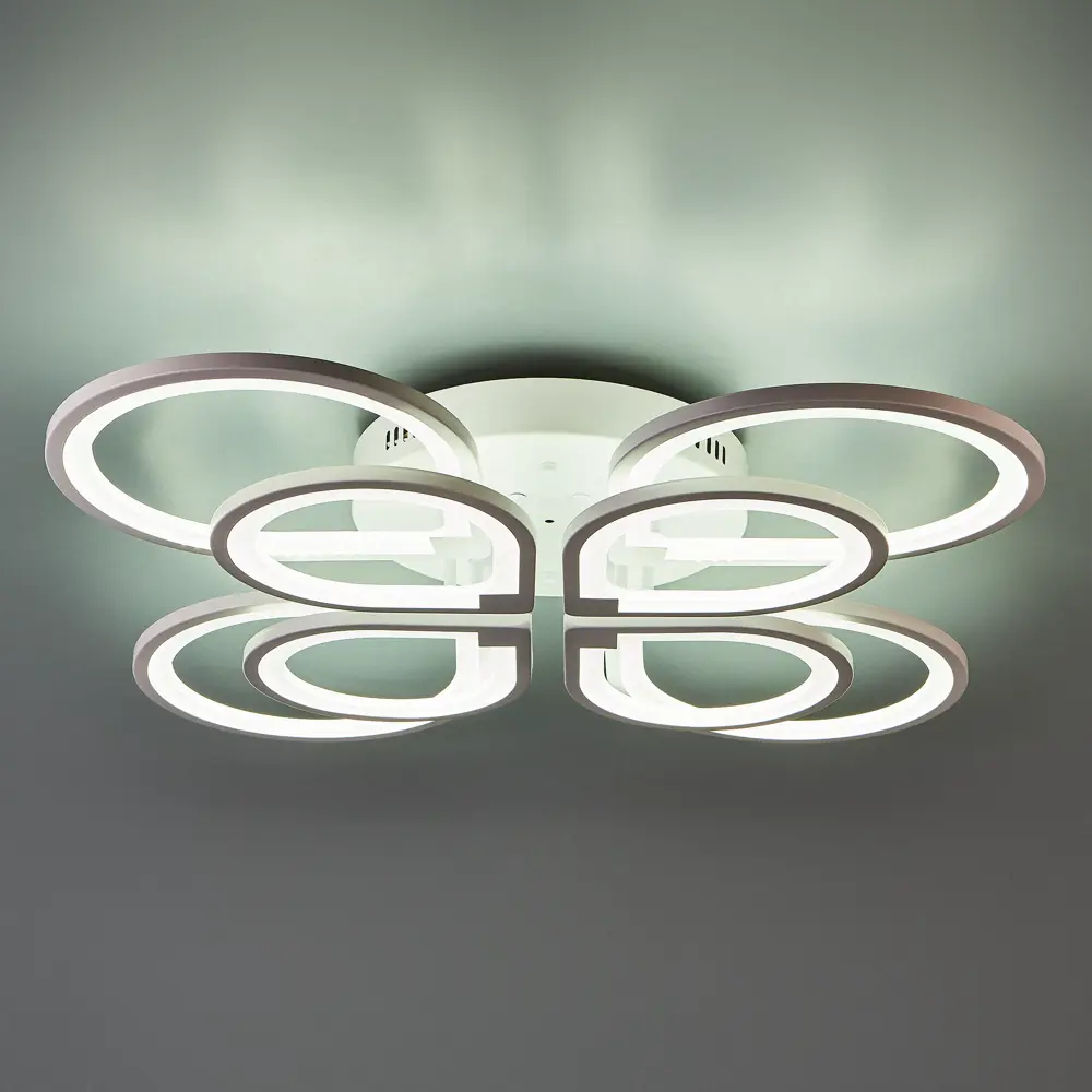 Люстра СЕМЬ ОГНЕЙ SF7099/8C-WT LED с регулируемым белым светом 84168093 STLM-0046690 - Вид №1