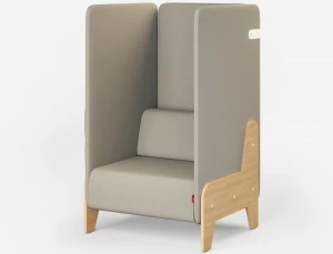 Mikomax Smart Office Акустическое кресло из ткани с высокой спинкой Chillout