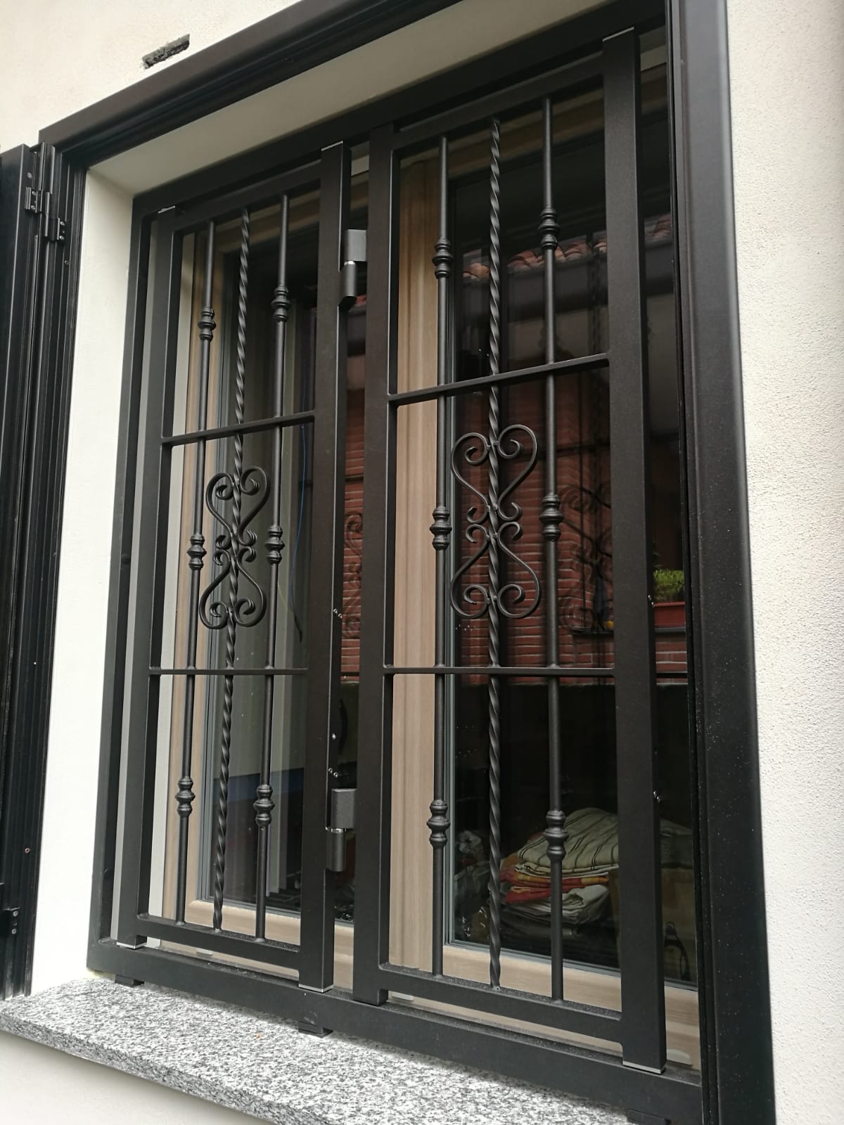 Железные перила безопасности Centro Inferriate Grate di sicurezza ARCH-00012163 - Вид №2