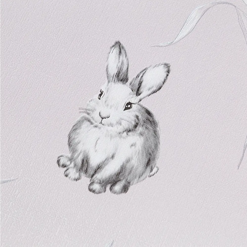 Обои флизелиновые Vog Collection Funny Bunny розовые 1.06 м 72059-55 87769316 STLM-2035207 - Вид №1