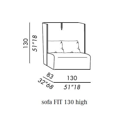 Ткань диван Meridiani Keeton ARCH-00010370 - Вид №2