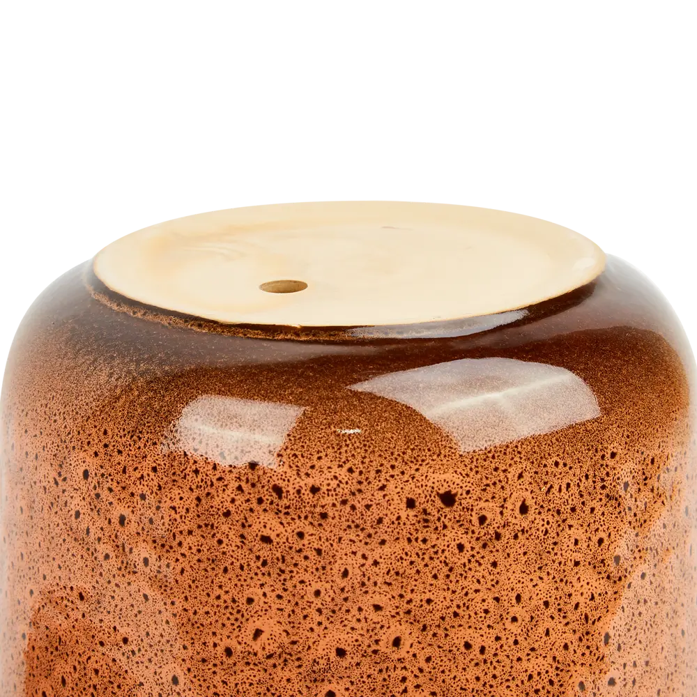 Горшок цветочный Gonchar Лира №3 Люкс ø18 h16 v2.5 л керамика оранжевый STLM-2105437 - Вид №2