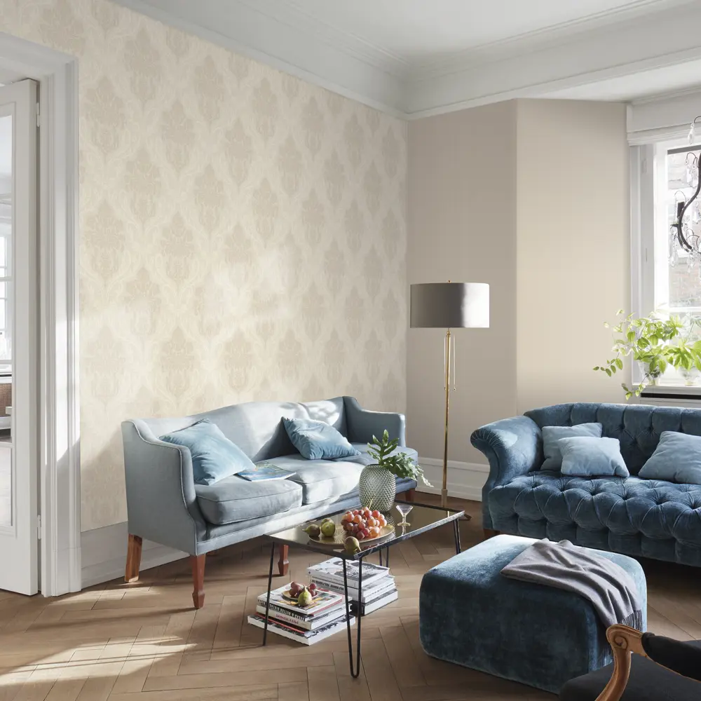 Обои флизелиновые Inspire Carolyn Tweed бежевые 1.06 м 968644 CAROLYN-TWEED STLM-2044724 - Вид №3