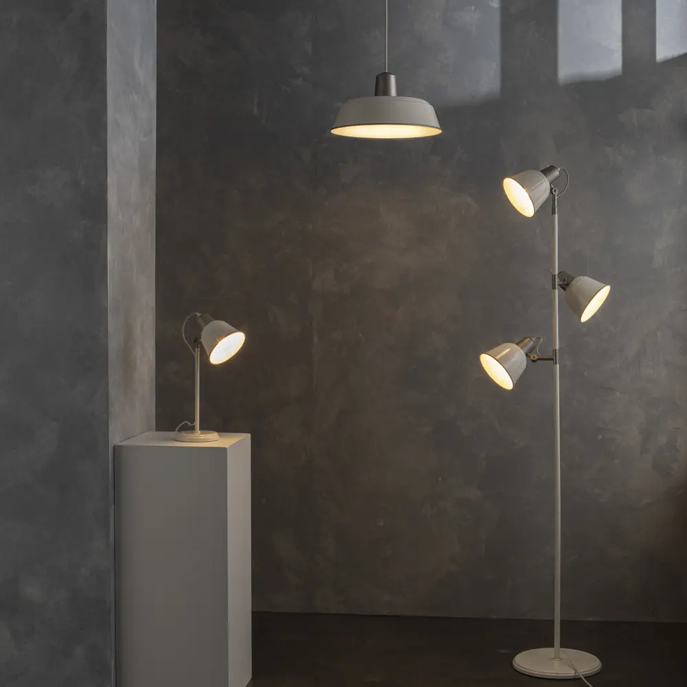 Настольная лампа INSPIRE Milky с регулируемым абажуром 82908109 STLM-0037800 - Вид №11