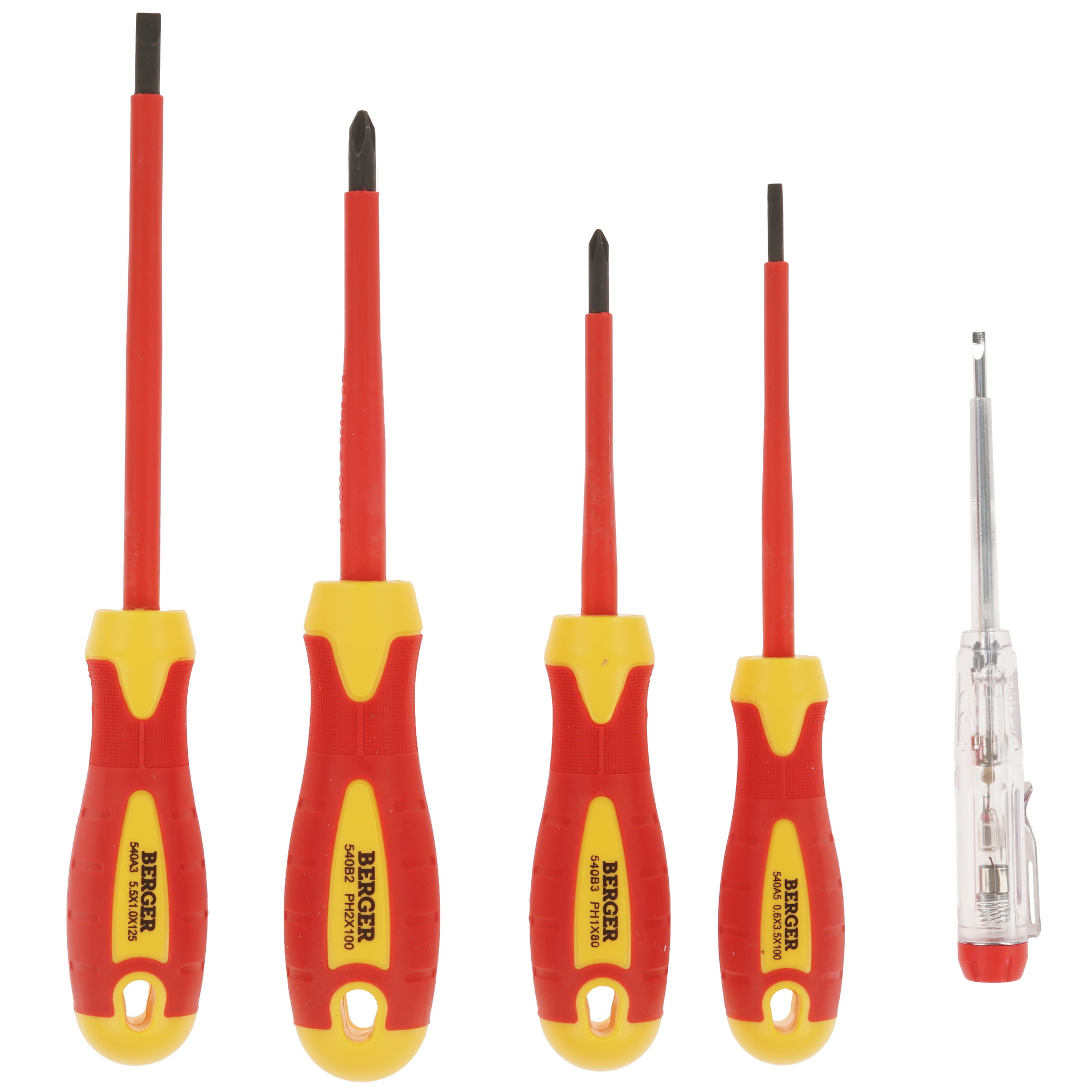 Набор отверток BERGER BG1065 9139637 STDN-0065358