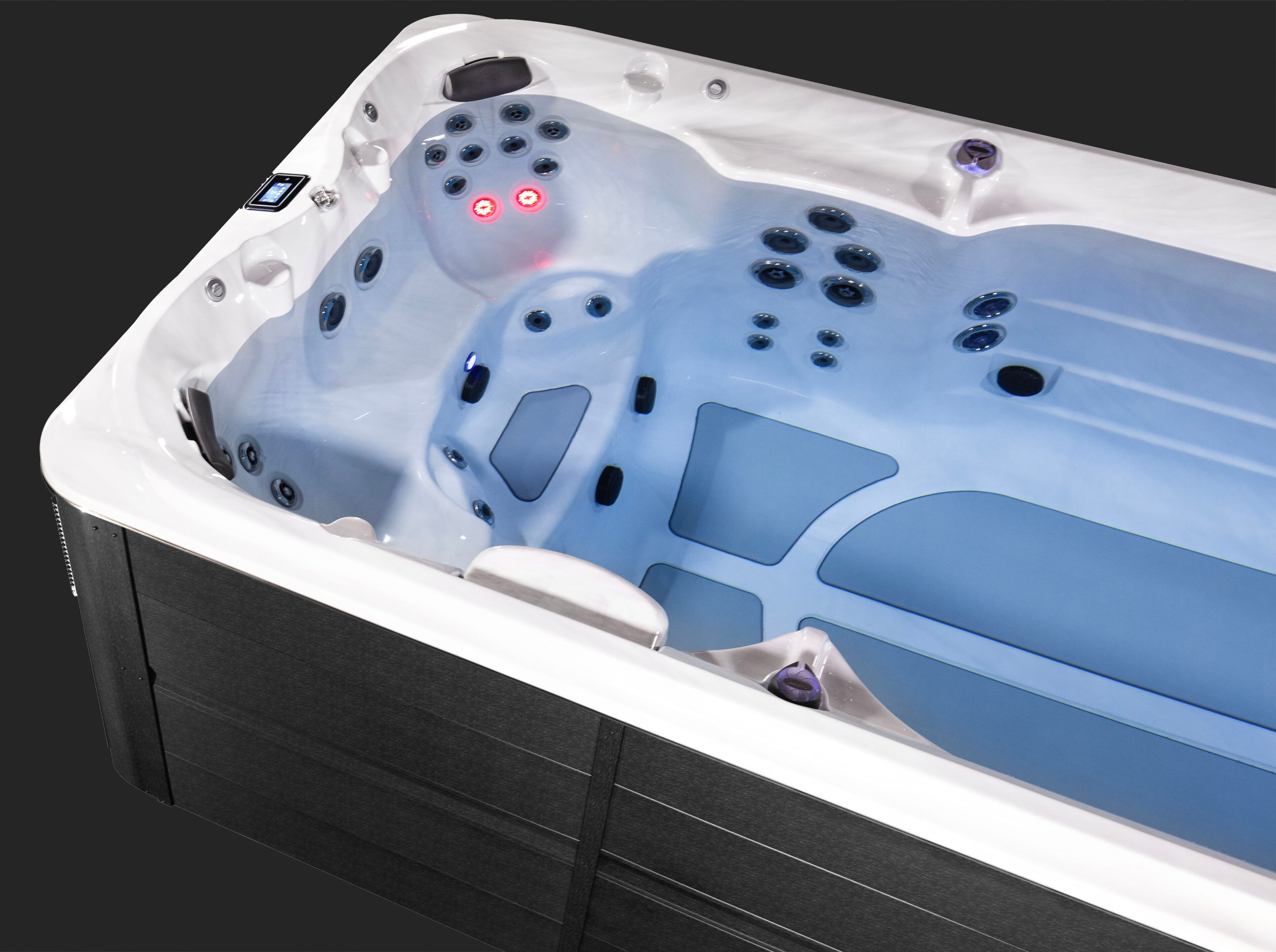 Открытый надземный мини-бассейн с противоточным плаванием Jacuzzi® Swim Spa ARCH-00081763 - Вид №51