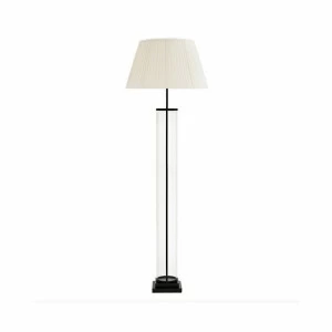 Напольная лампа Phillips от Eichholtz Черный 108481 EICHHOLTZ  059989 Белый;прозрачный;черный