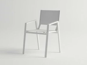 10Deka Садовый стул из алюминия с подлокотниками Ora