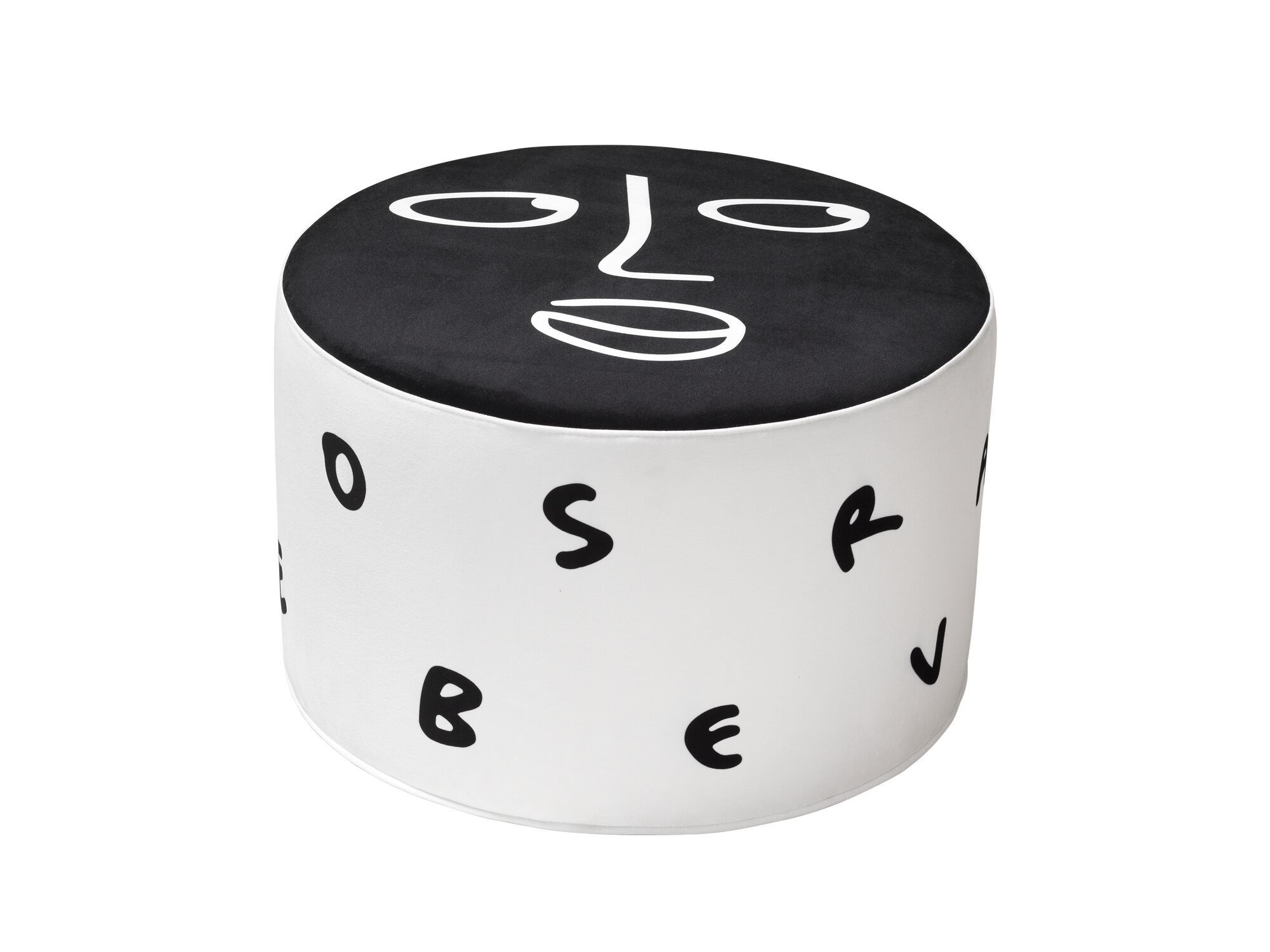 Круглый пуф Qeeboo Linescapes ARCH-00100068