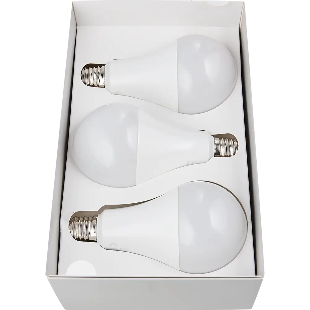 Набор умных ламп светодиодных Wi-Fi Osram Smart Plus E27 220-240 В 14 Вт груша матовая 1521 лм, теплый белый свет, 3 шт 89143935 STLM-2181216 LEDVANCE  - Вид №3