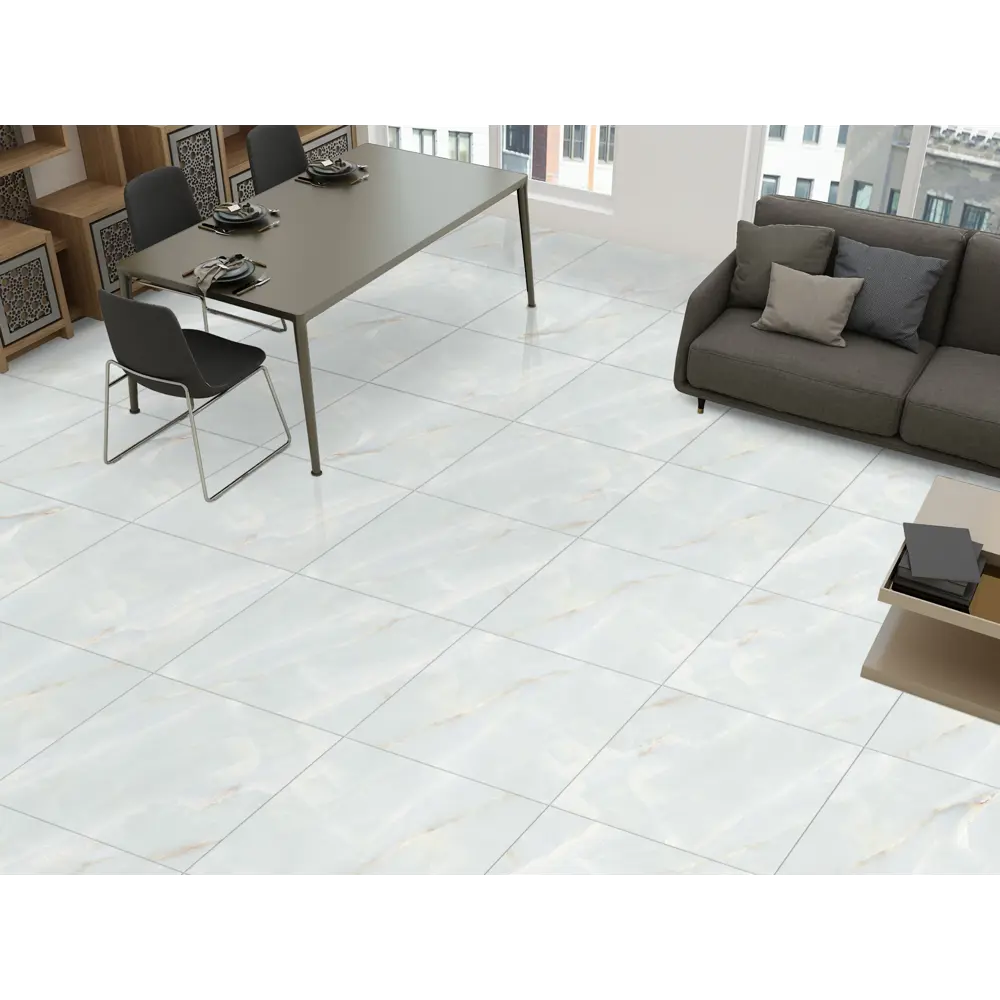 Керамогранит Concor Florida Sky 60x60 см 1.44 м² полированный цвет голубой STLM-2189496 - Вид №2