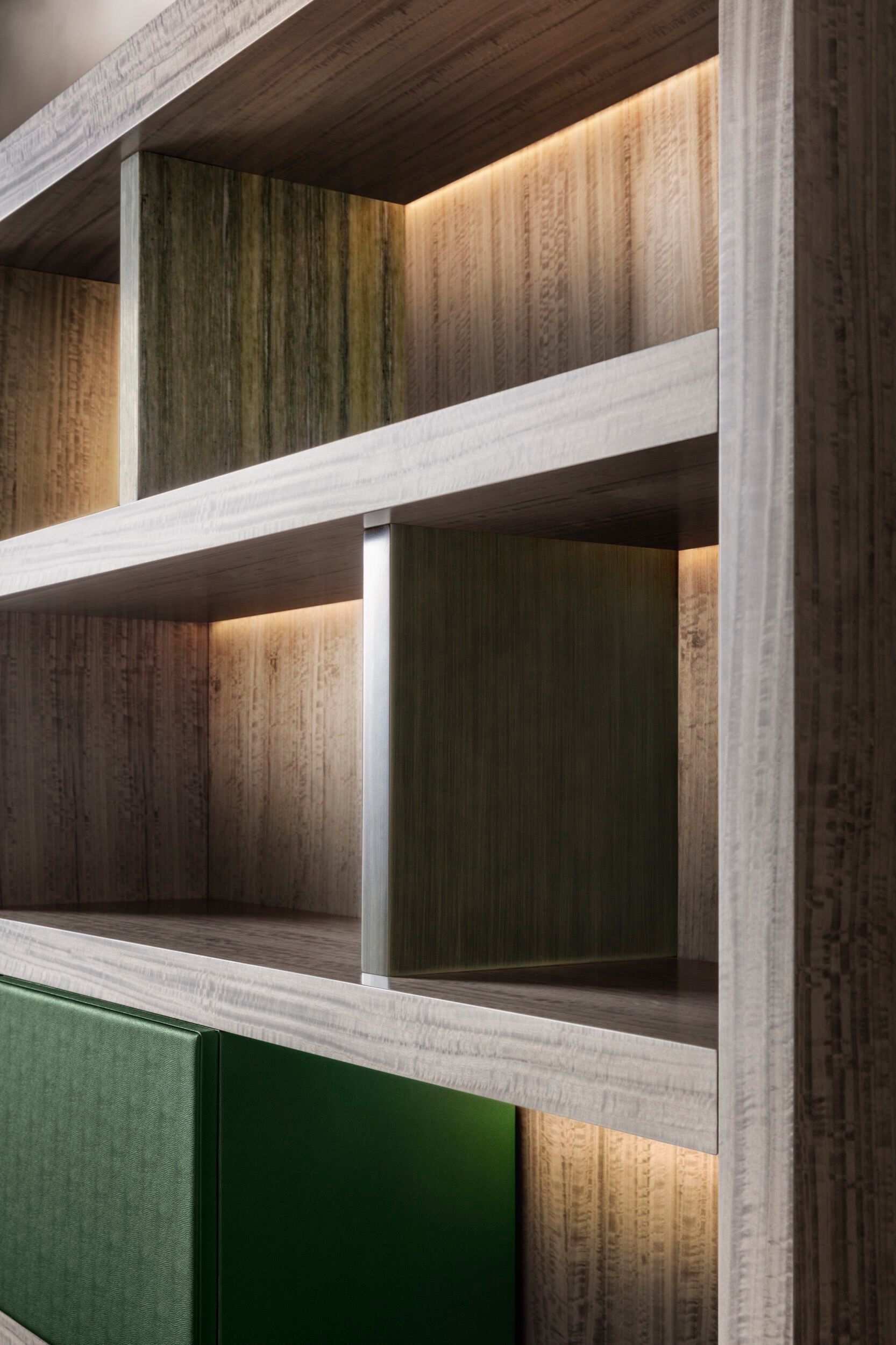 Кожаный контейнер с дверцей OAK Metronome ARCH-00081875 - Вид №6