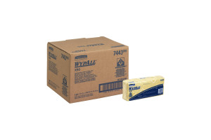 18846420 Протирочный материал WypAll X50 сложенные, желтый 7443 Kimberly-Clark
