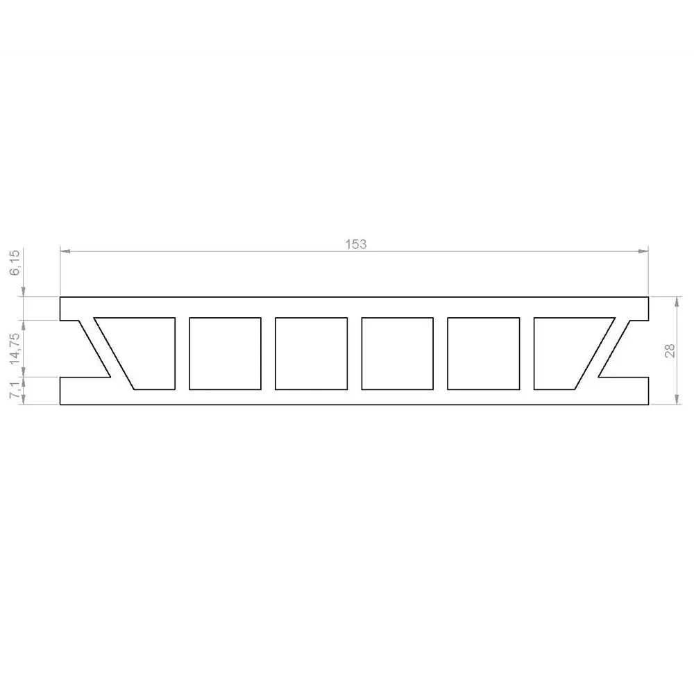 Террасная доска Holzhof Classic Вельвет Венге 4000x153x28 мм 89357806 STLM-1565502 - Вид №4