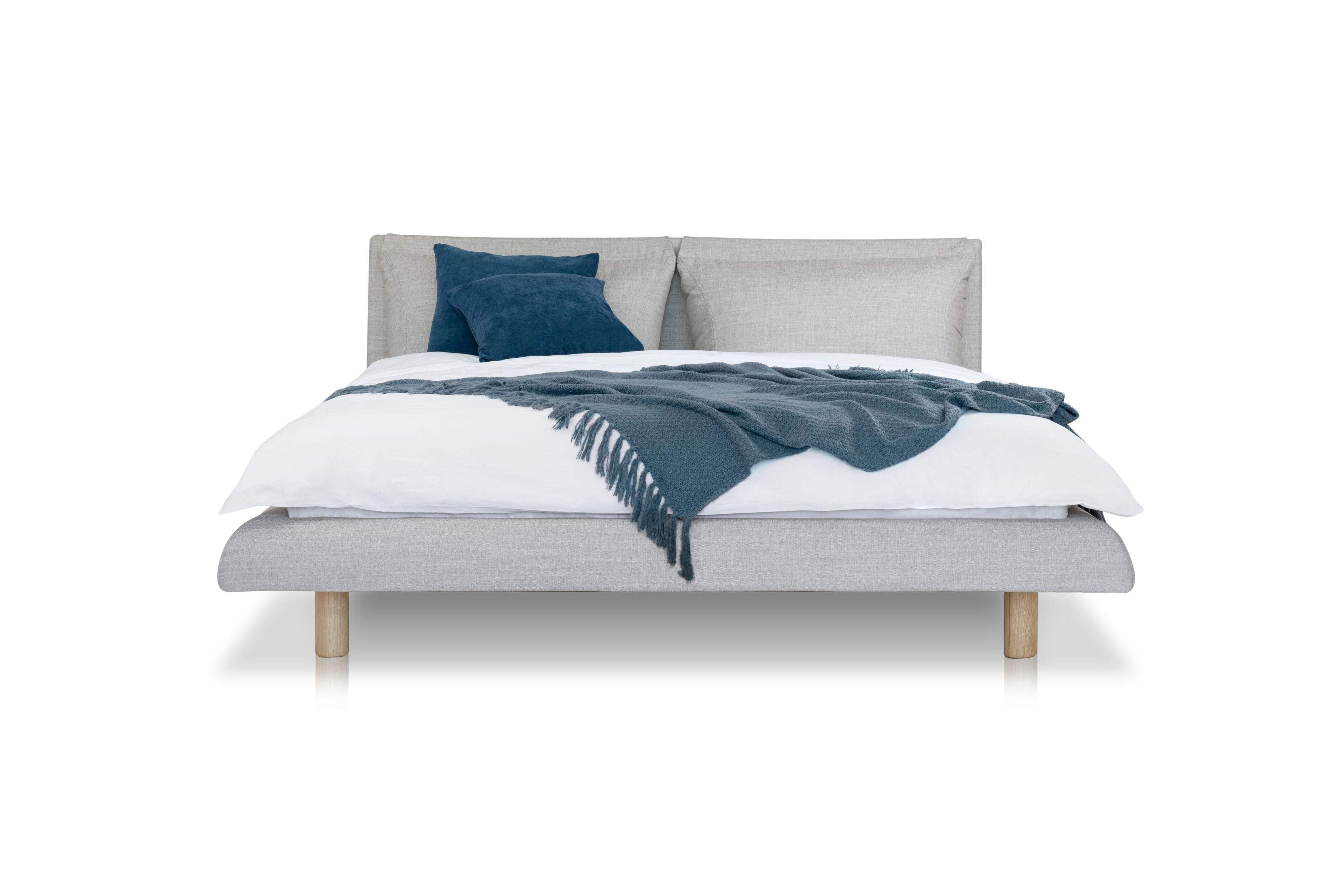 Двуспальная мягкая кровать Nobonobo SKORO ARCH-00022726 - Вид №1