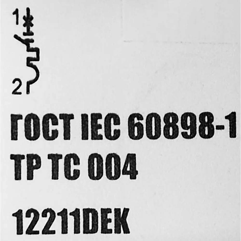 Автоматический выключатель DEKraft ВА-103 для надежной защиты электросети 88460948 STLM-1437132 - Вид №4