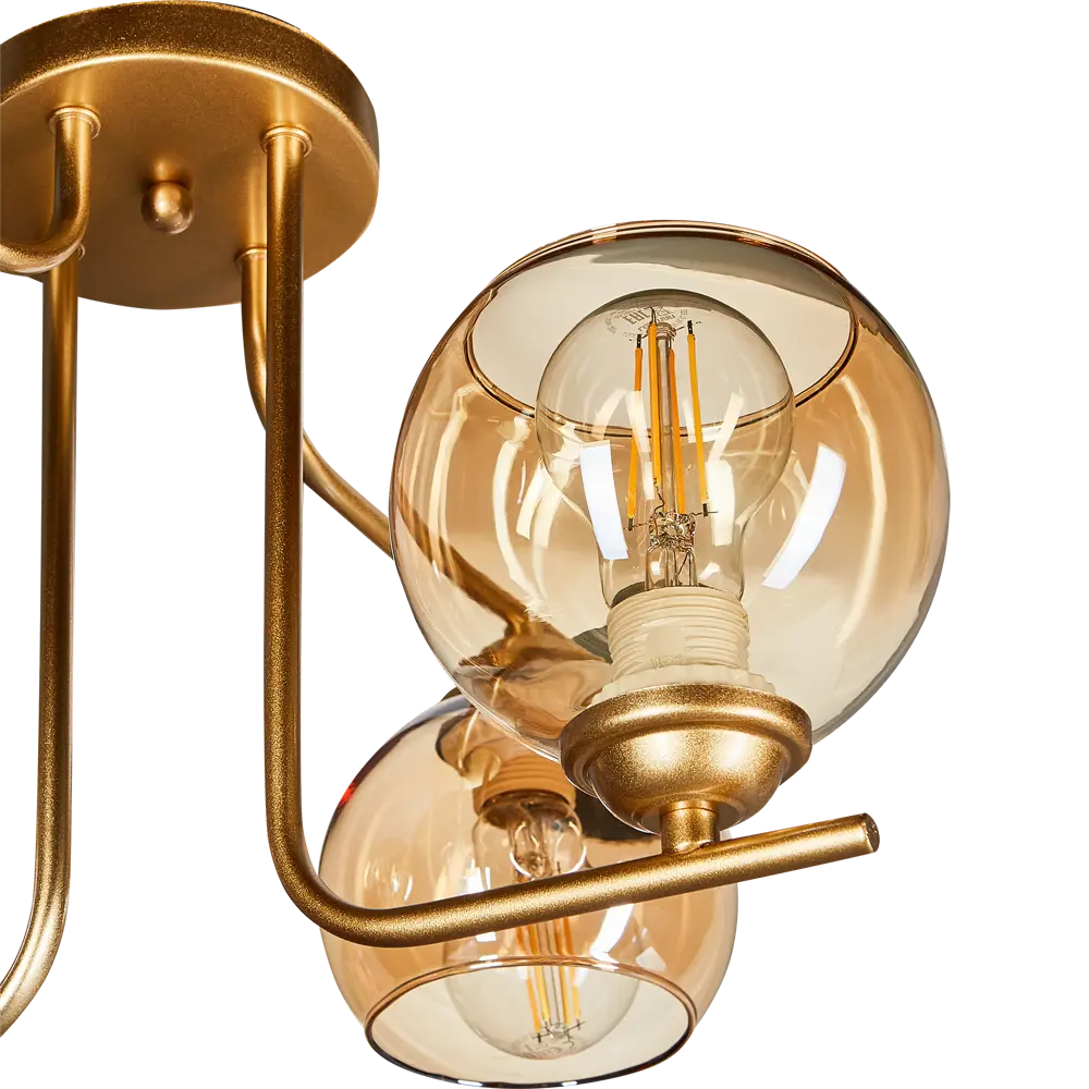 Люстра подвесная 1134/4 4 лампы цвет золотой Escada STLM-2015040 - Вид №6