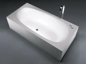 FALPER Отдельностоящая прямоугольная ванна из cristalplant®