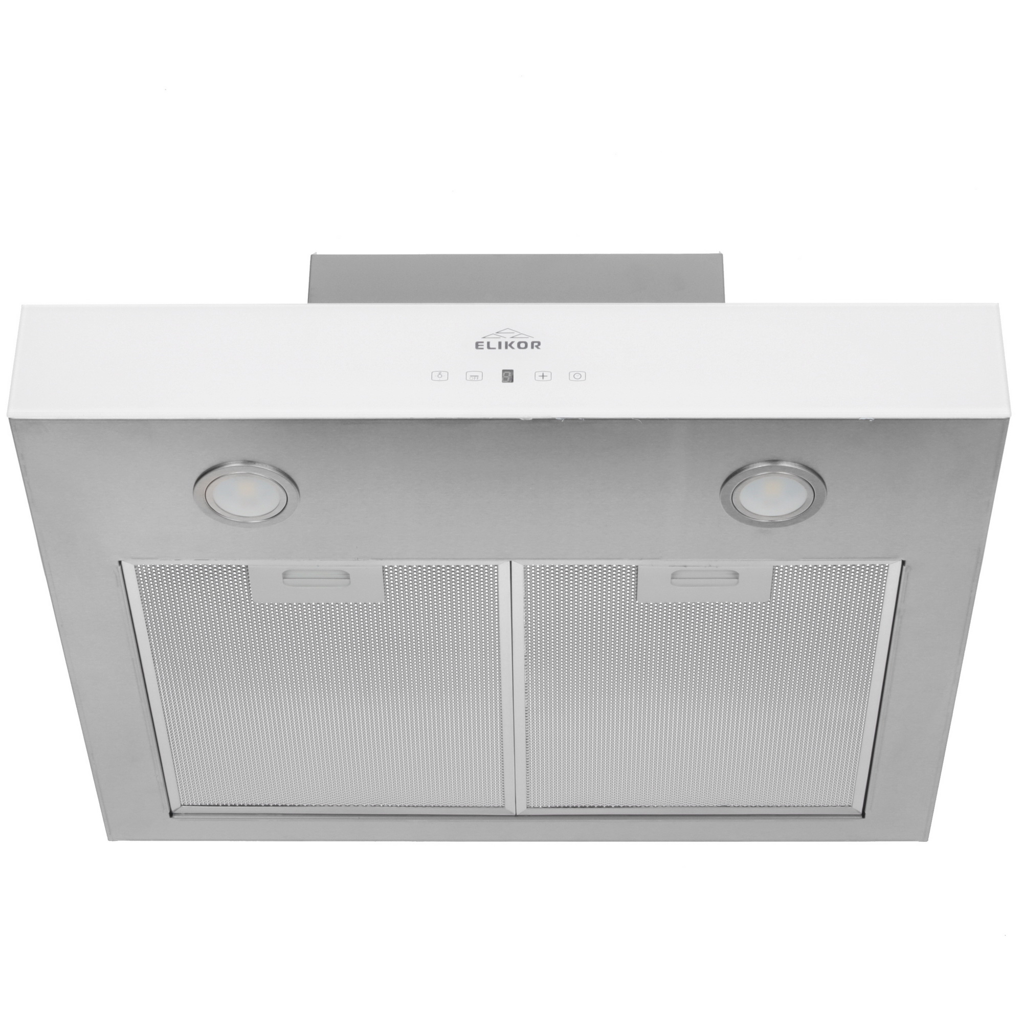 1184226 Вытяжка каминная ELIKOR Агат 60Н-1000-Е4Д серебристый/белый STDN-0108965 - Вид №1