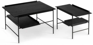PLEASE WAIT to be SEATED Низкий стол из стали с порошковым покрытием с подносом Kanso