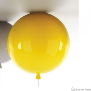 Brokis MEMORY CEILING D400 CGC47 шарик воздушный потолочный светильник желтый глянцевый