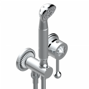 G14-6561B Trim only for wall mixer with complete handshower on hook Thg-paris Versailles Хром