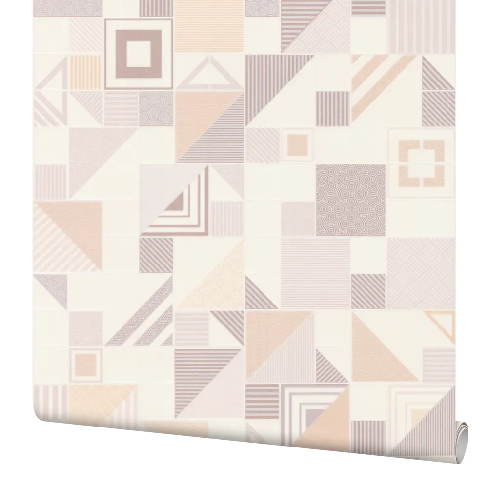 Обои виниловые Home Color Mozaica бежевые 0.53 м HC11021-12 STLM-2045062