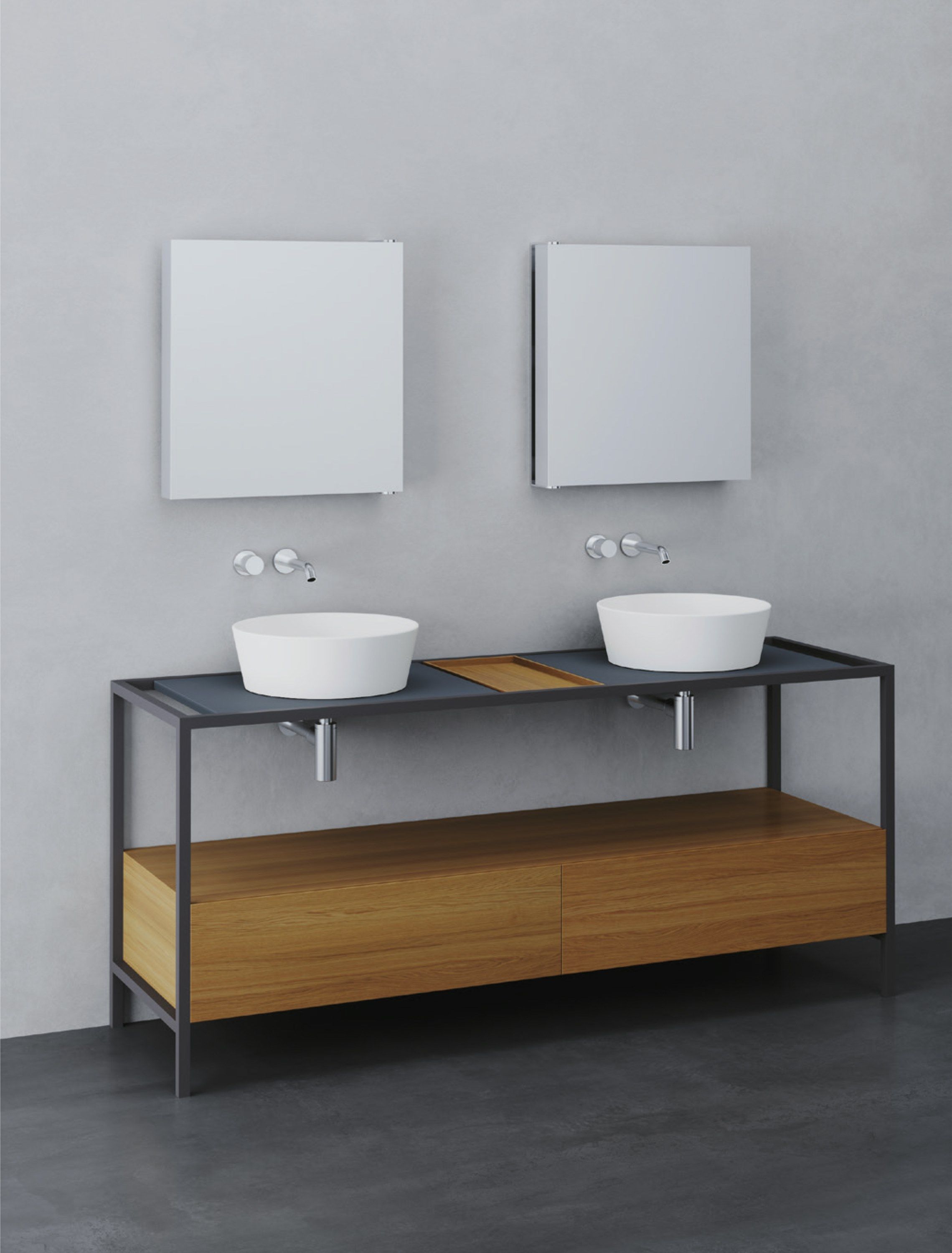 Керамическая раковина с одной круглой столешницей Azzurra Ceramica форма ARCH-00088032 - Вид №4