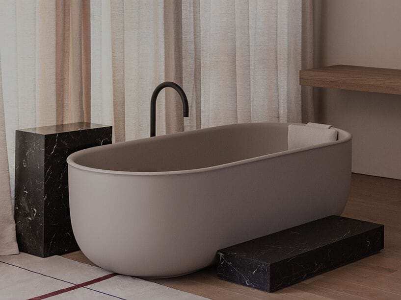 Овальная ванна в центре комнаты Inbani Prime ARCH-00033017 - Вид №4