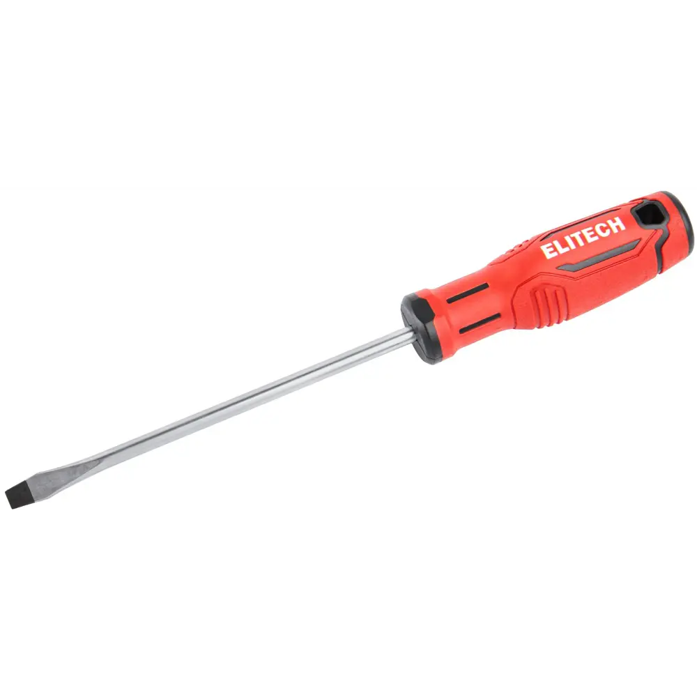 Отвертка прямая Elitech 211106 SL6x150 мм с магнитным наконечником 89407115 STLM-1569629