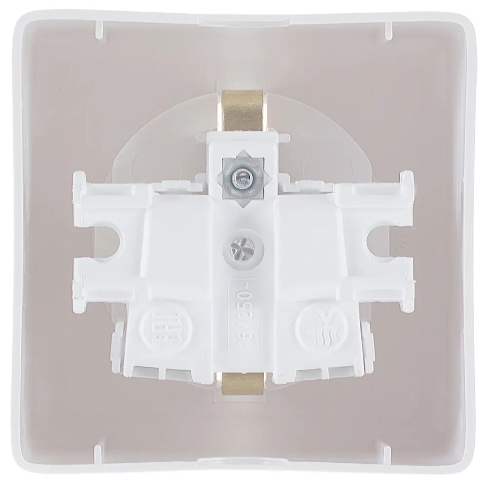 Розетка Schneider Electric Хит с заземлением цвет белый STLM-2101174 - Вид №2