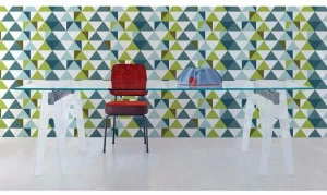Italy Dream Design Прямоугольный стол из алюминия и стекла