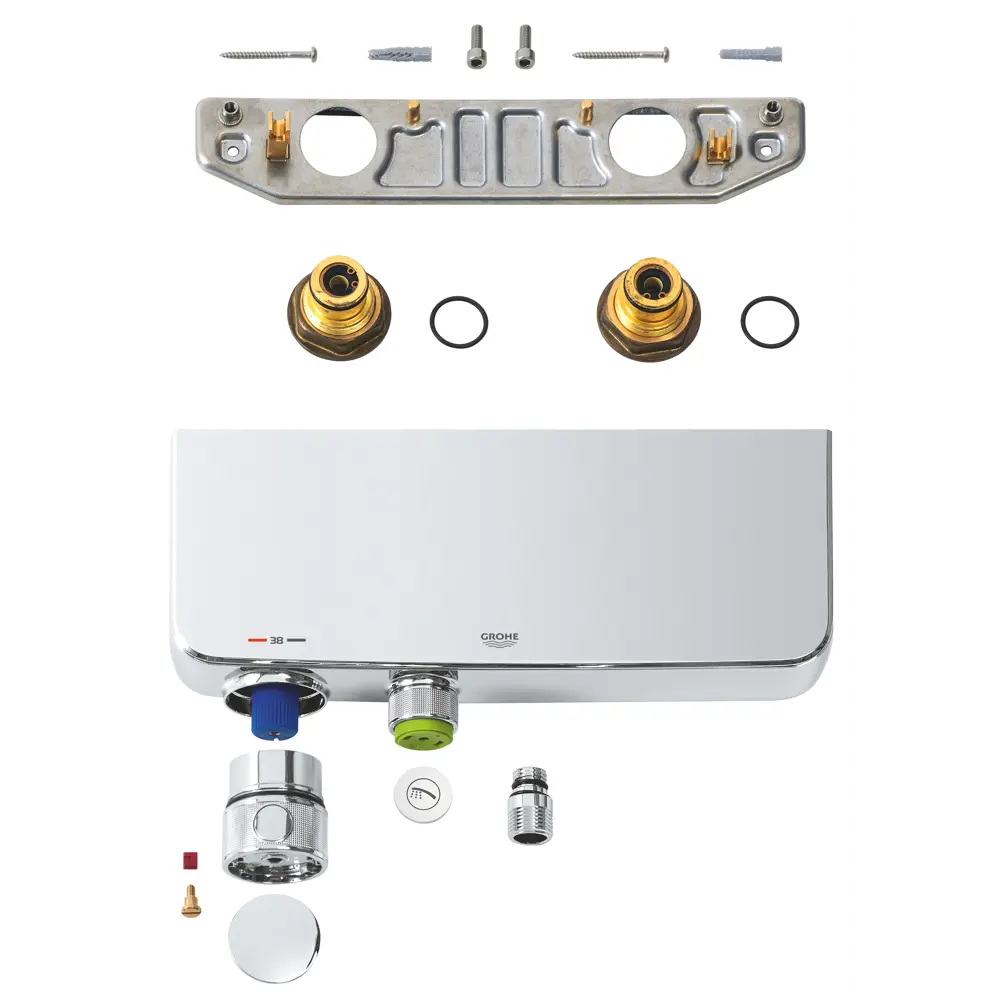 Термостат для душа Grohe Grohtherm SmartControl с полкой STLM-2007121 - Вид №2