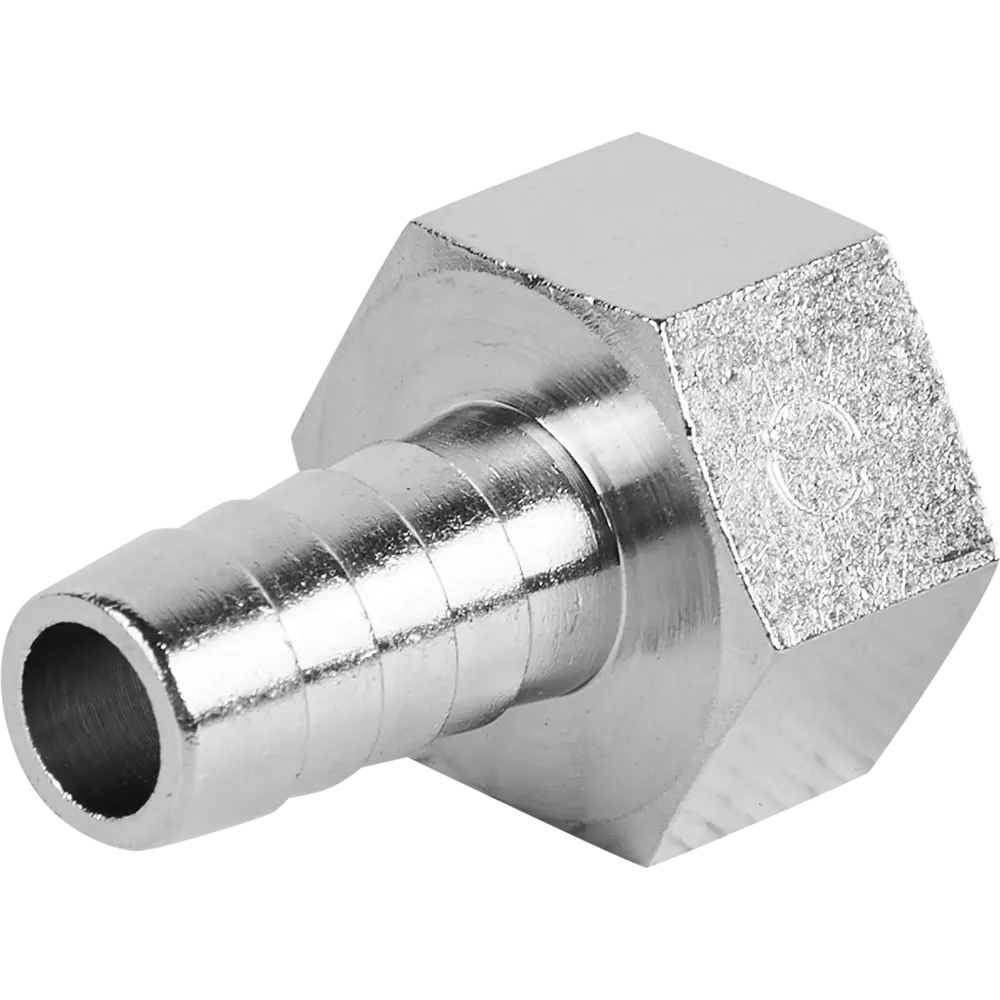 Штуцер STOUT для трубопроводов 1/2"x12 мм с никелированным покрытием 84868145 STLM-0056486