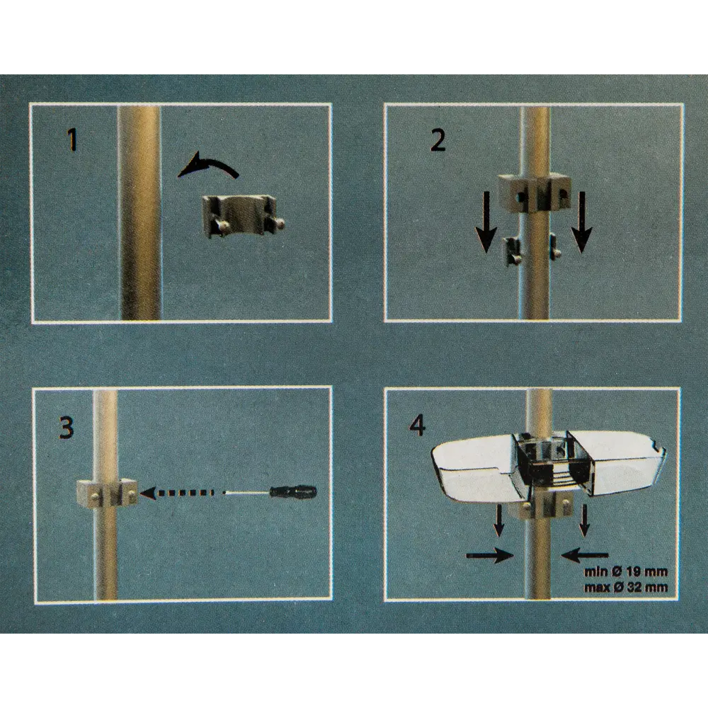 Полка на душевую штангу Primanova N23 STLM-2065988 - Вид №4