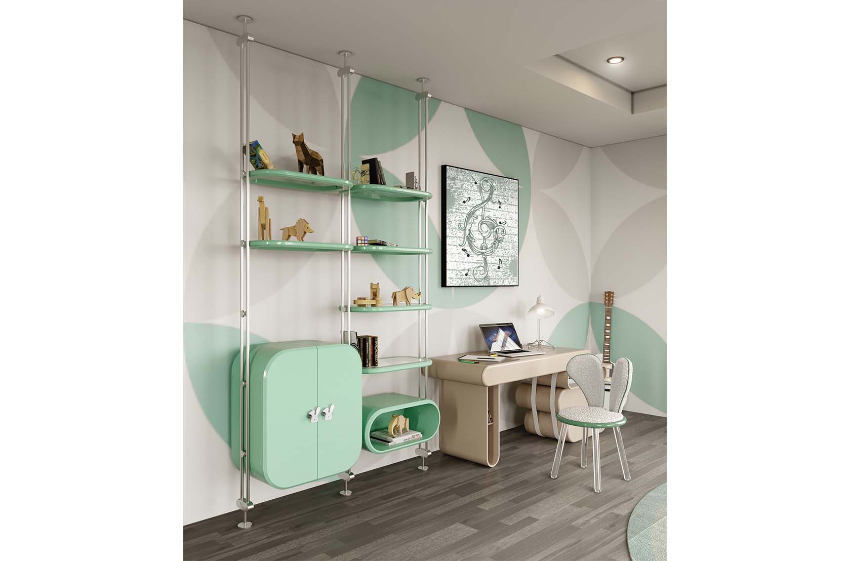 CIST372 Мебельные ручки Кролик Circu  - Вид №3