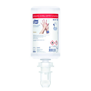 42411800 Жидкий спиртовой препарат для гигиенической и хирургической дезинфекции рук (биоцидный препарат) Tork