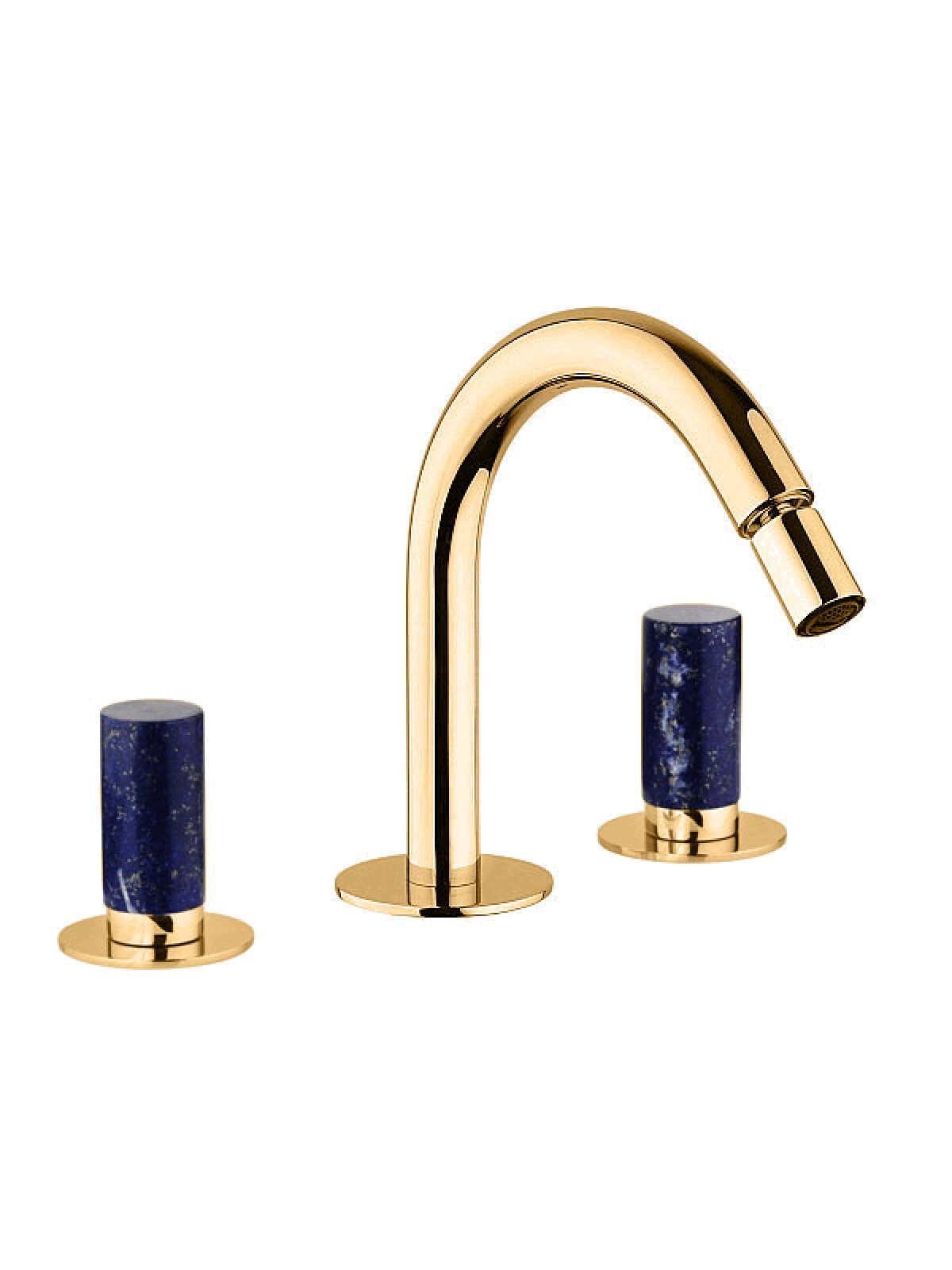 Смеситель для биде с 3 отверстиями и отдельными розетками Rubinetterie Frattini Pepe XL ARCH-00032699 - Вид №10