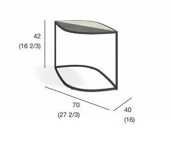 Высокий садовый столик In Stock ARCH-00050236 - Вид №3