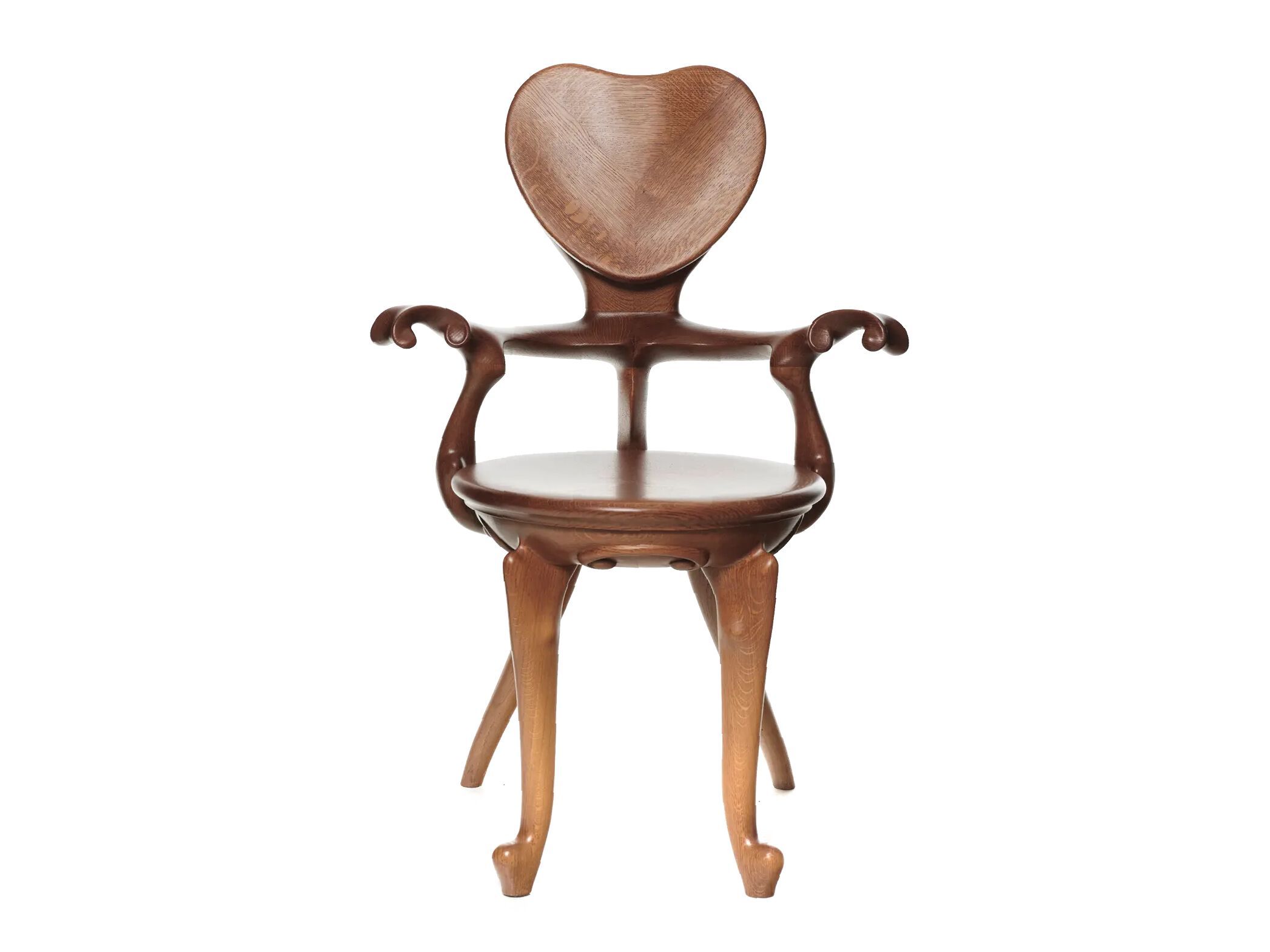 Стул из массива дерева с подлокотниками BD Barcelona ARCH-00142689 - Вид №4