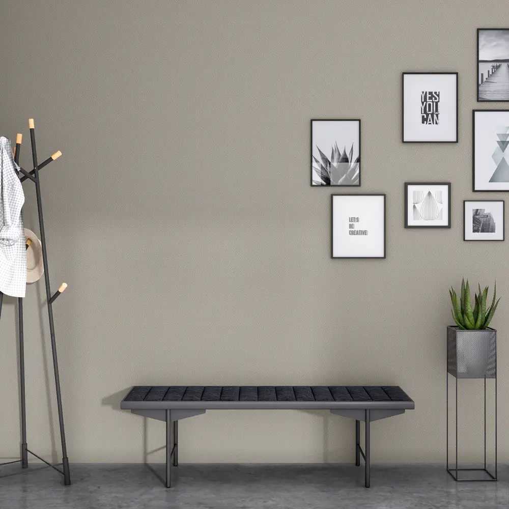 Обои флизелиновые Inspire Maxence Granit 3 серые 1.06 м STLM-2033466 - Вид №2